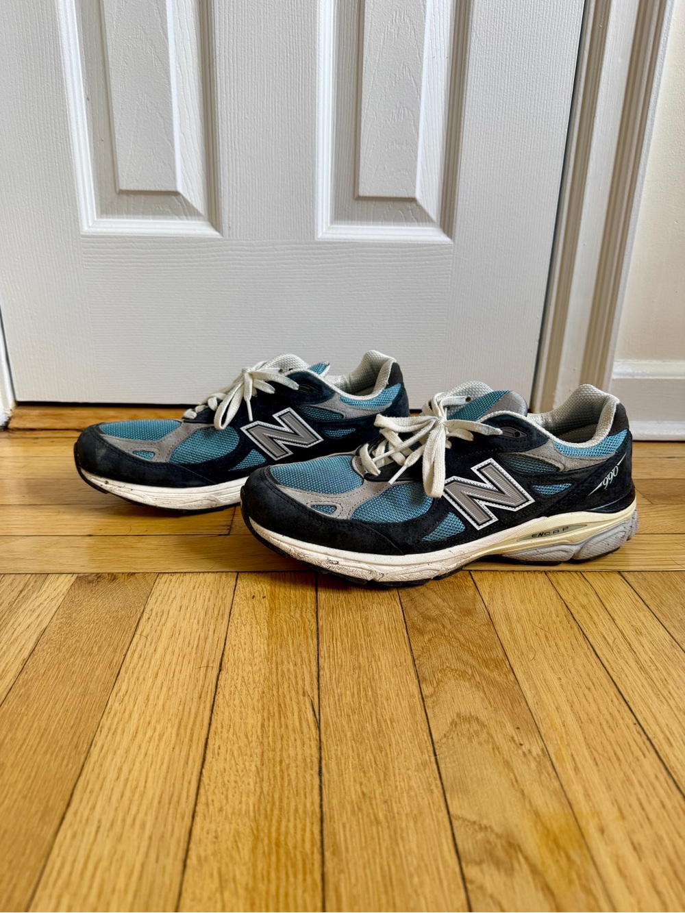 New Balance Teddy Santis x 990v3 made in USA NAVY men’s 12 - Picture 8 of 11